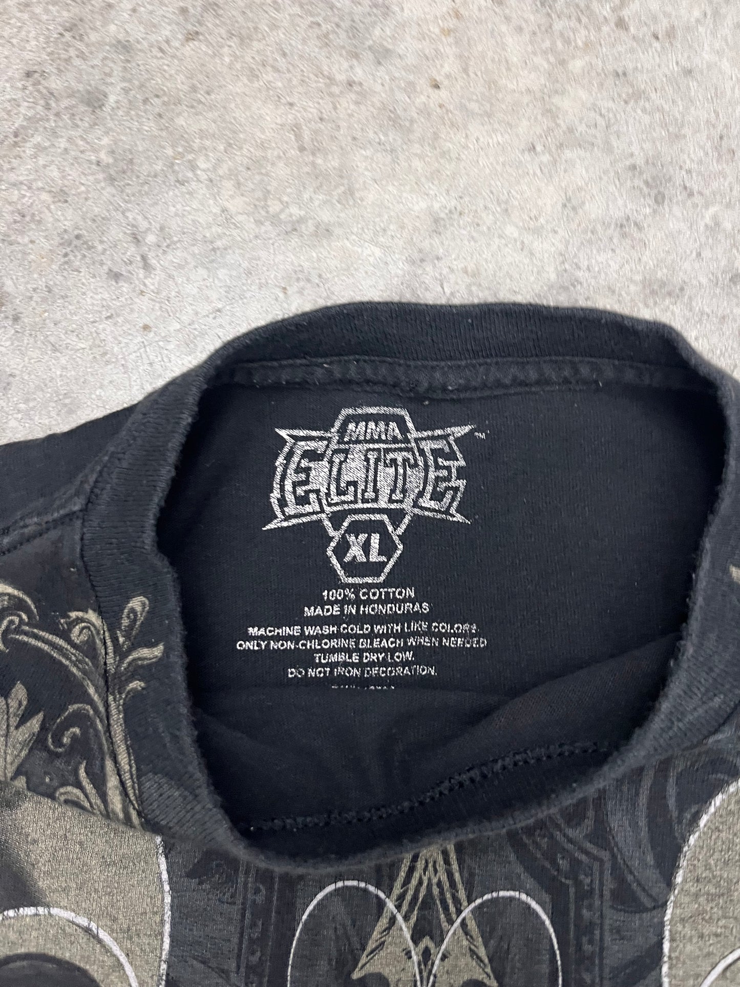 mma elite tee- XL