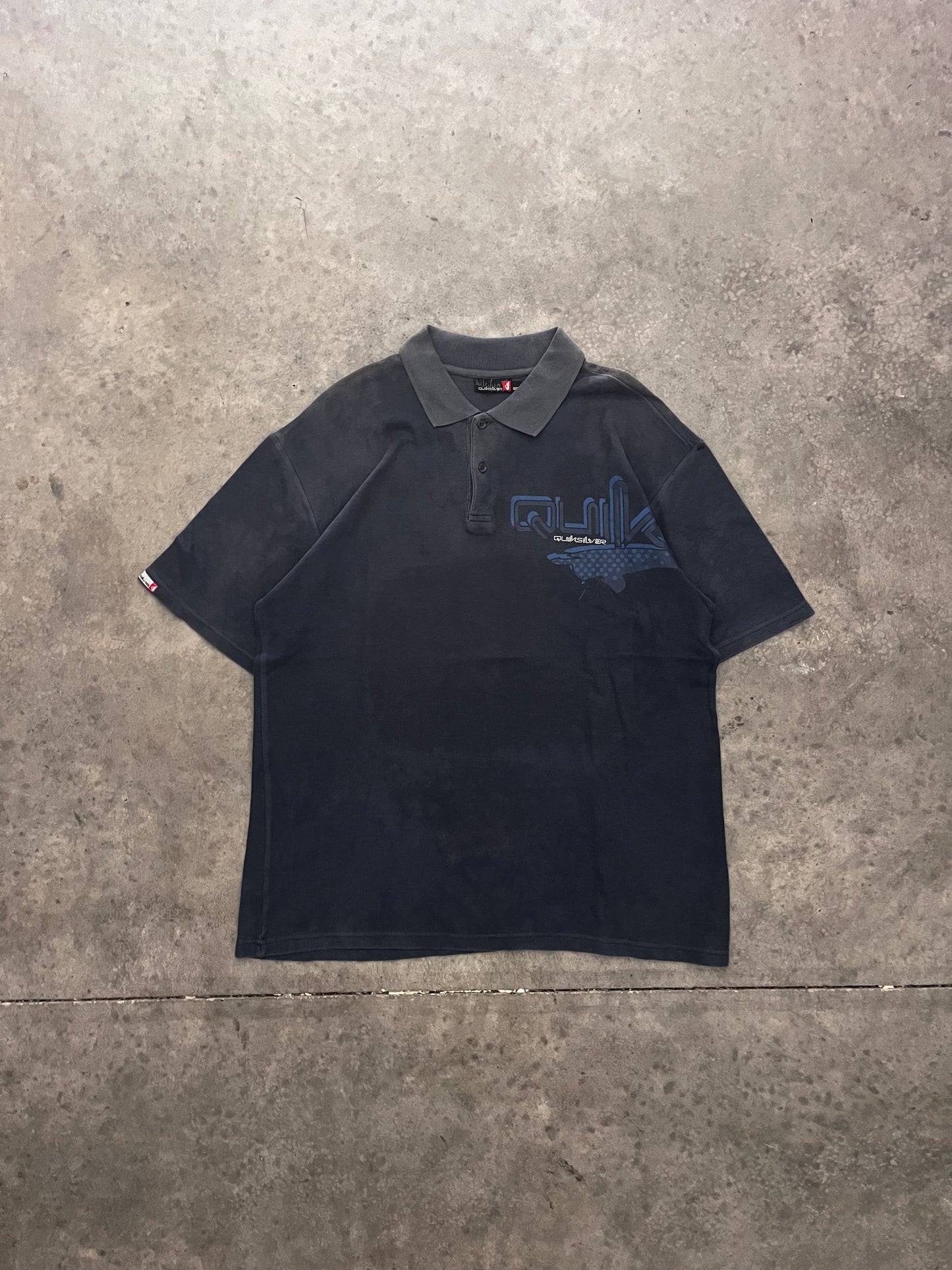 tuffff quiksilver polo - L