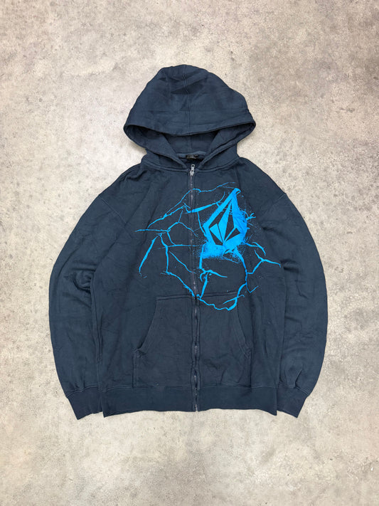 volcom zip up hoodie - M