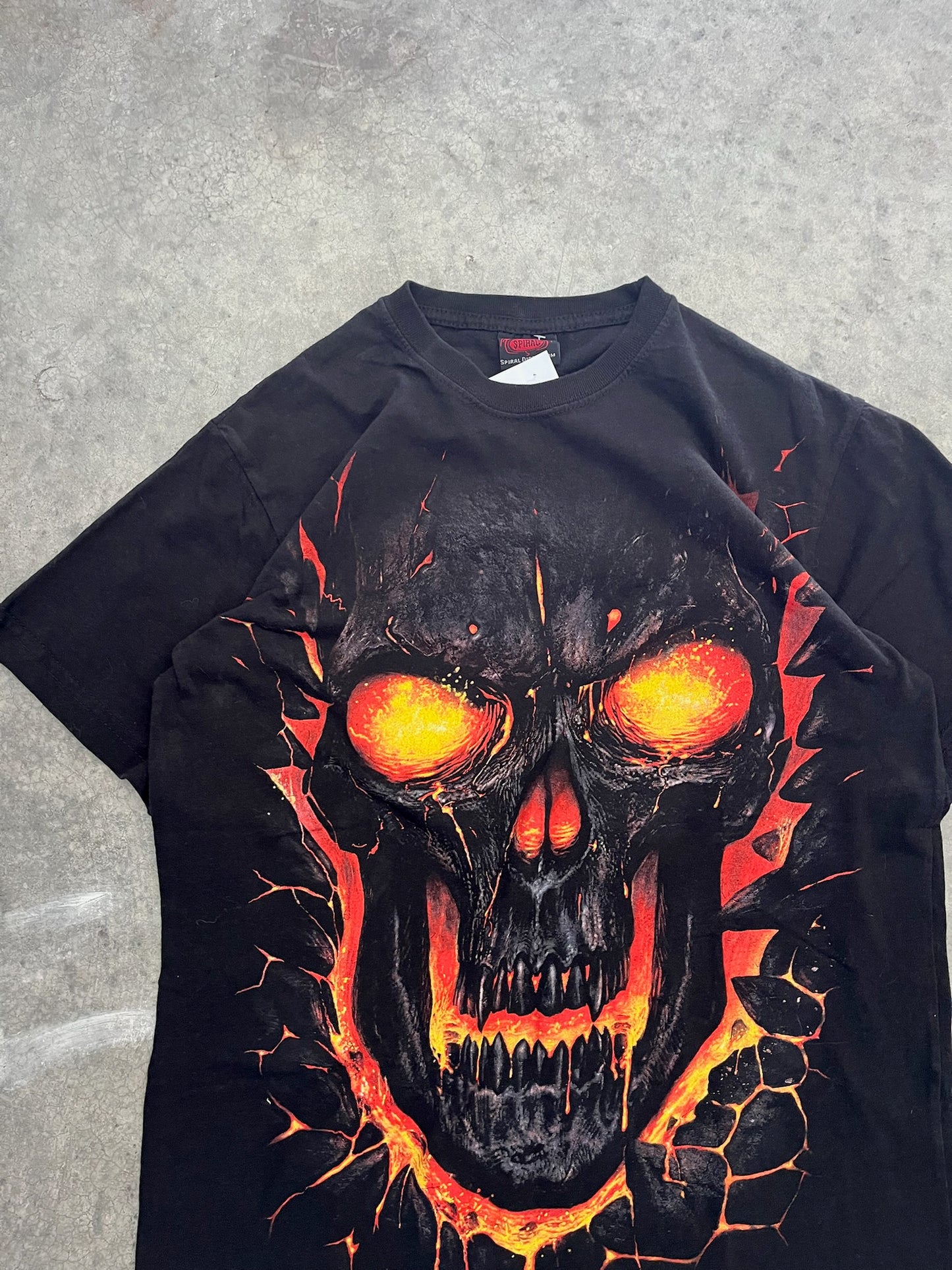 y2k skull tee