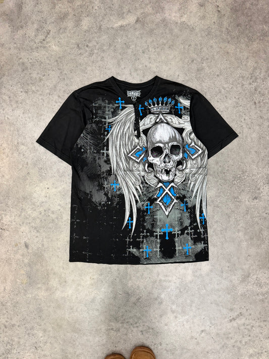 MMA elite henley short sleeve - M