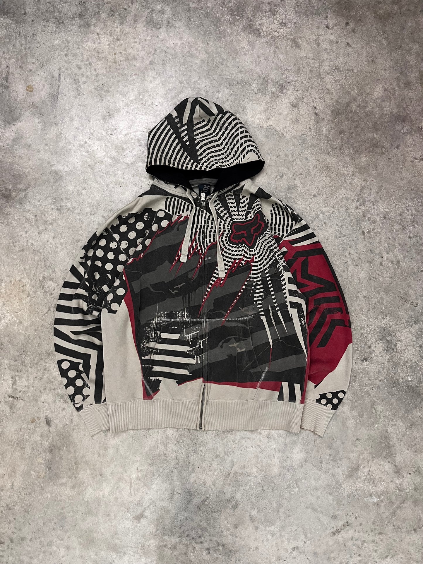 fox hoodie - XL
