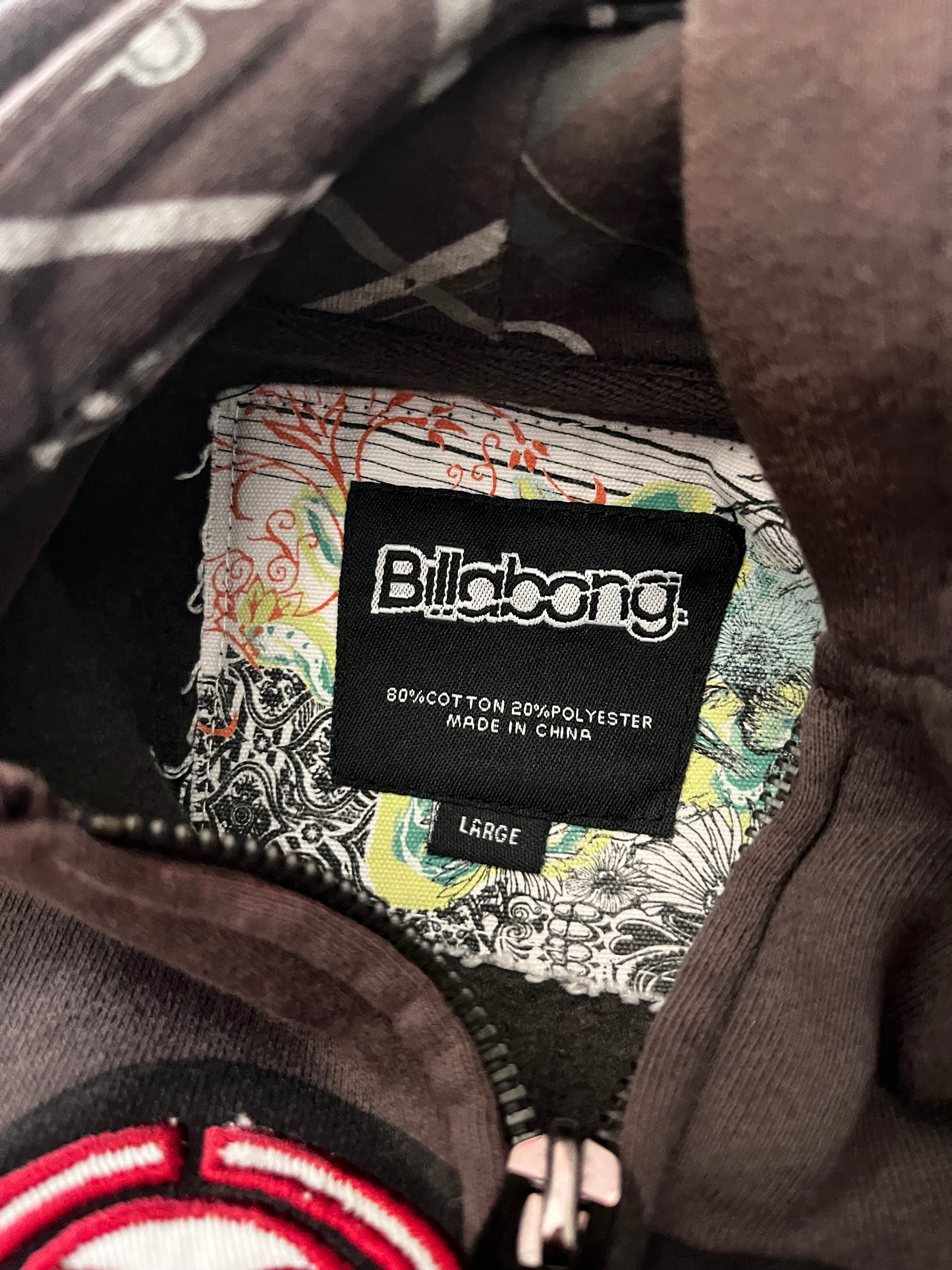billabong hoodie - M