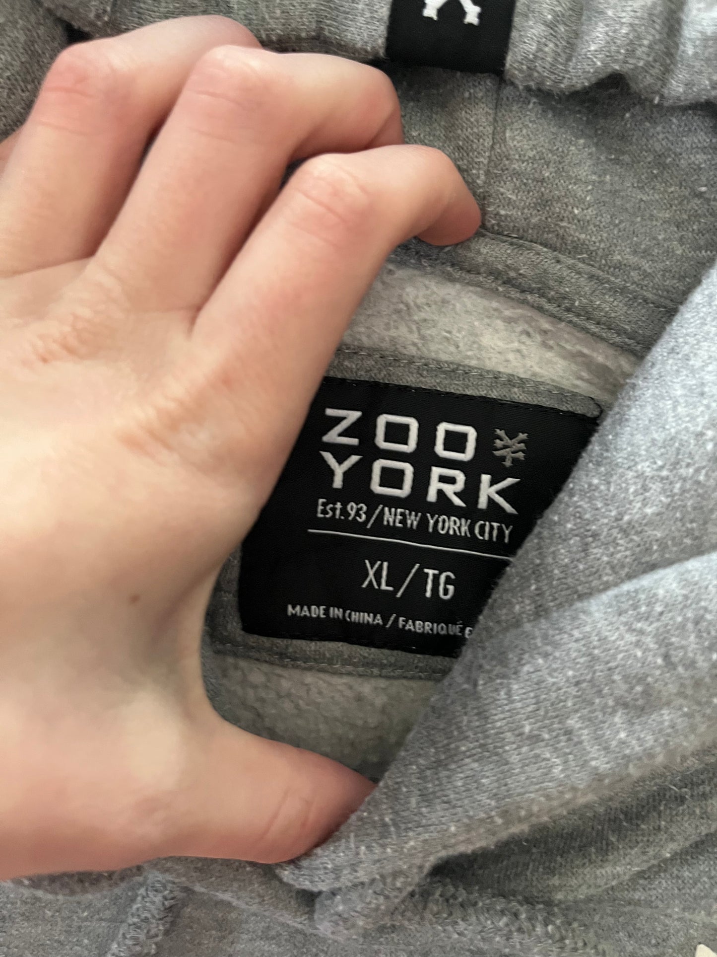 zooyork hoodie - XL