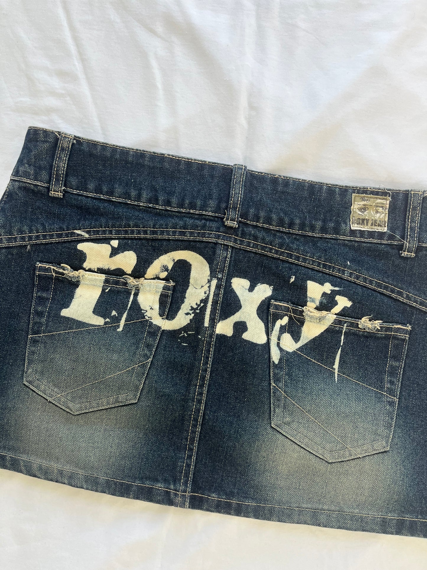 roxy denim mini skirt - 31