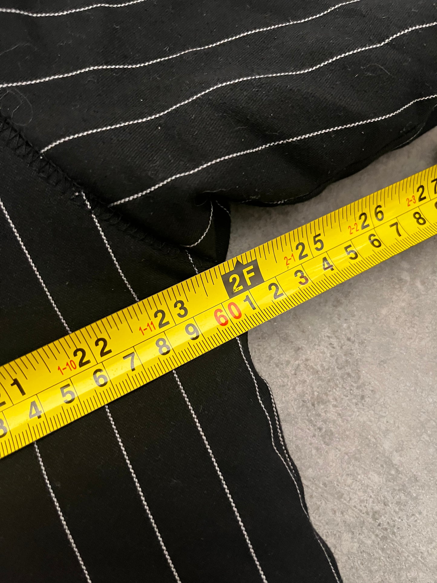 Lost pinstripe hoodie - L