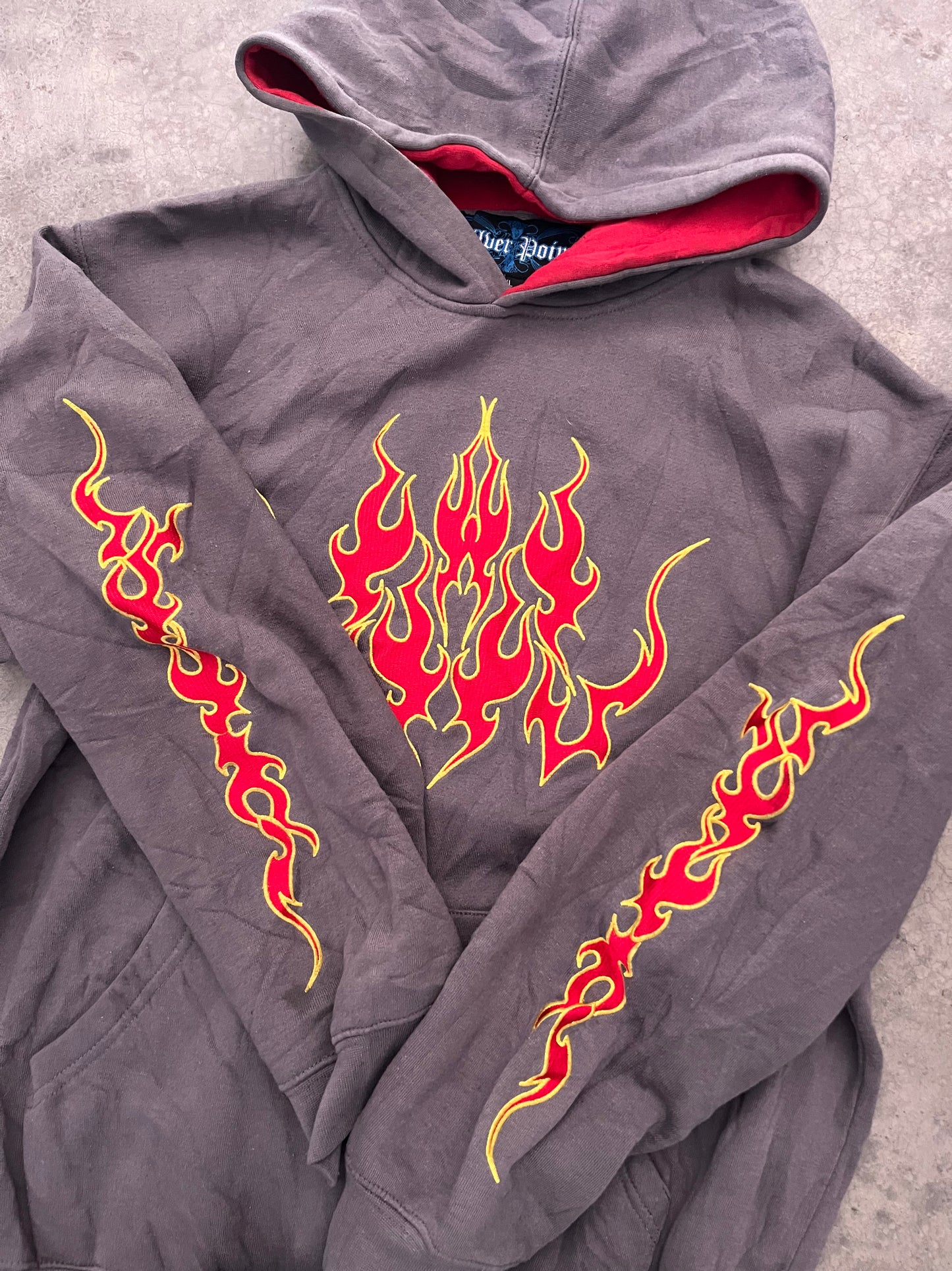 Silver point hoodie - L
