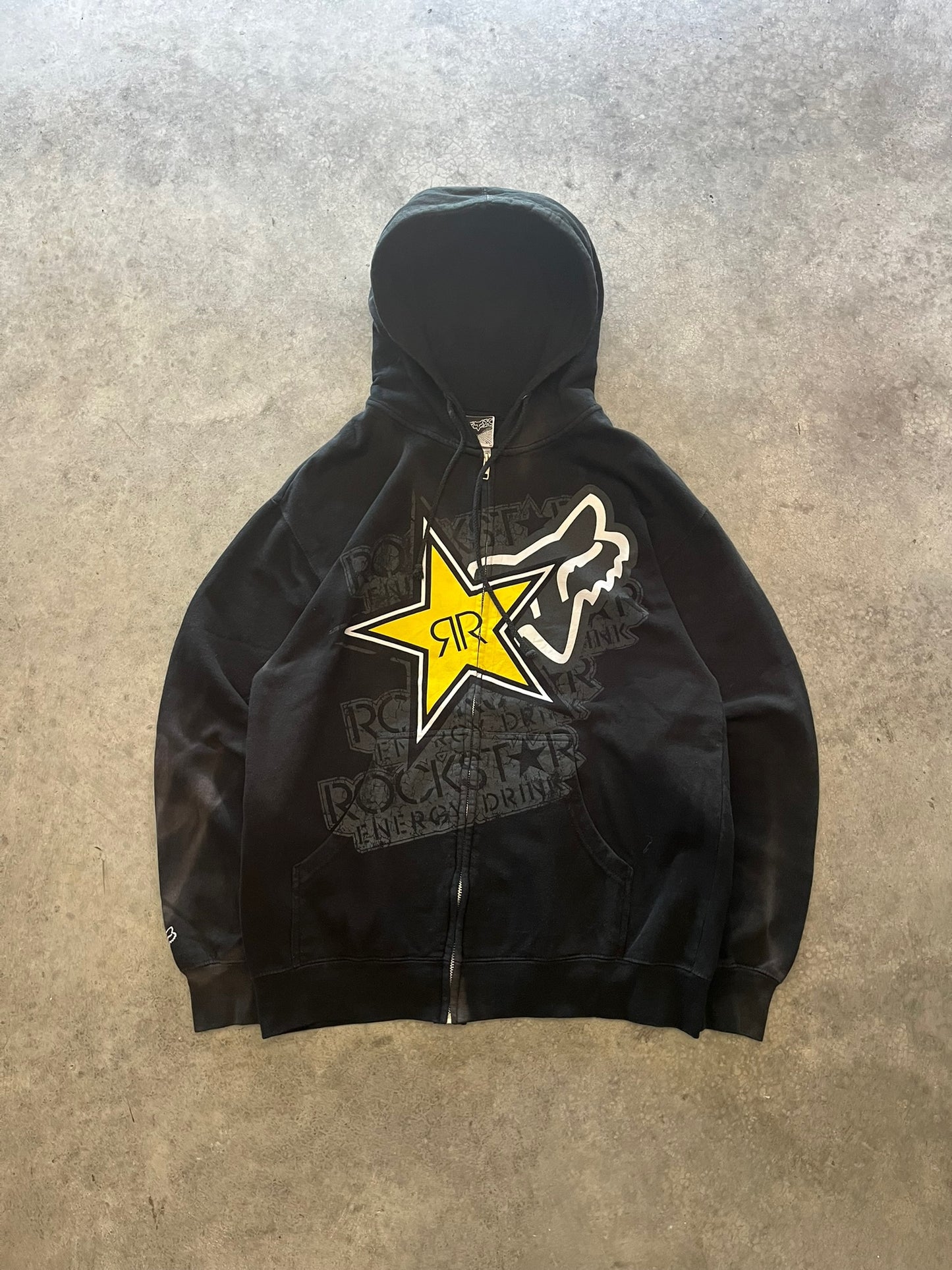 fox hoodie - M