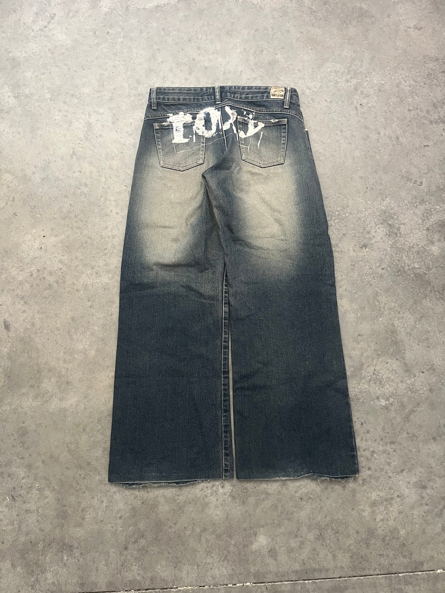 roxy spellout jeans - 30