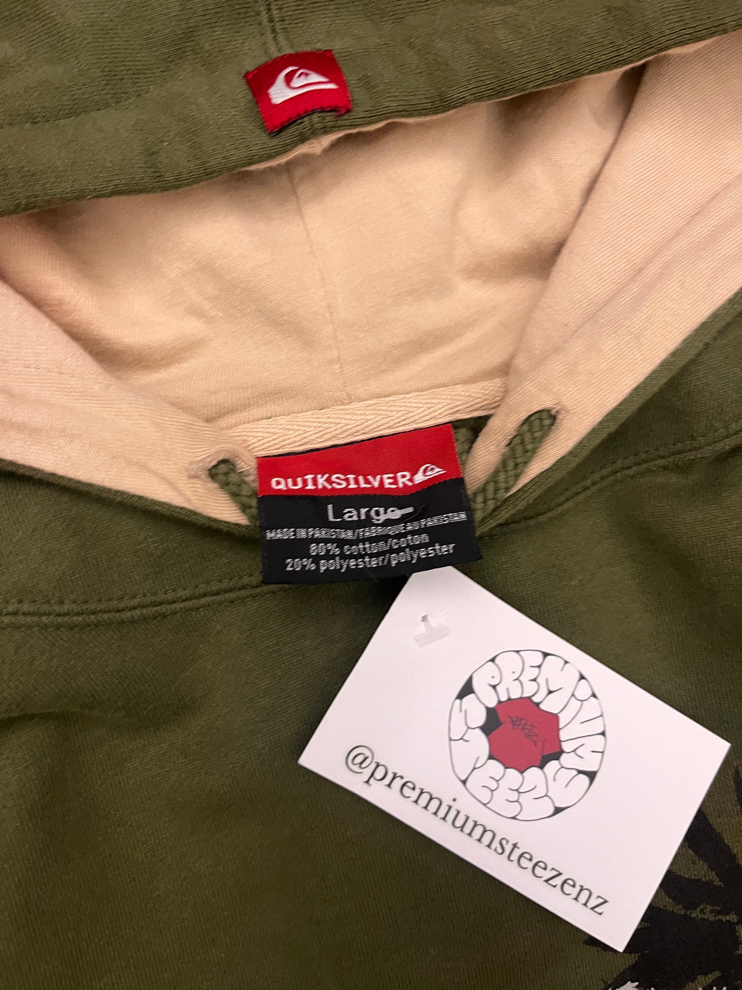 quiksilver hoodie - L