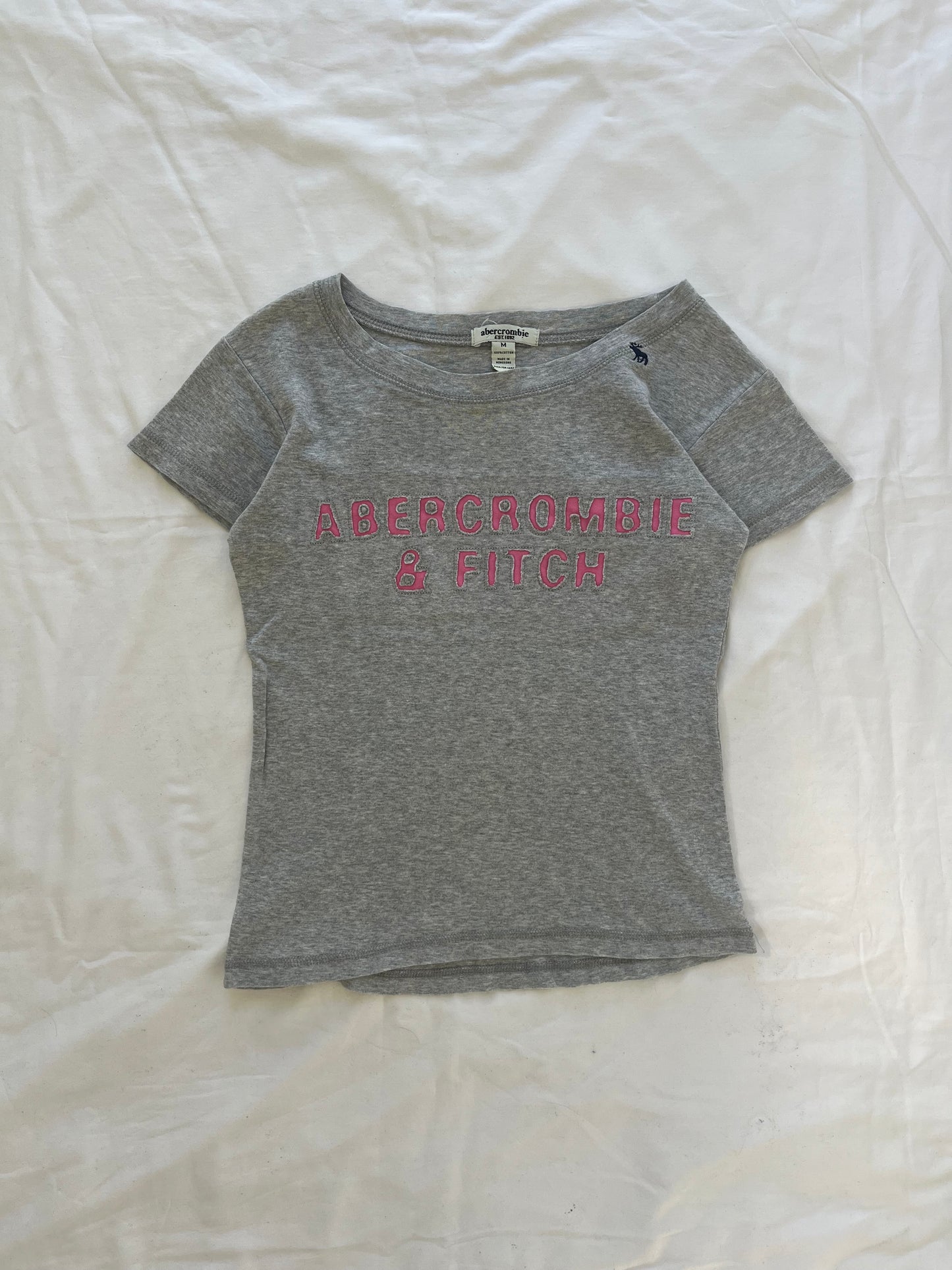 abercrombie and fitch babytee - M