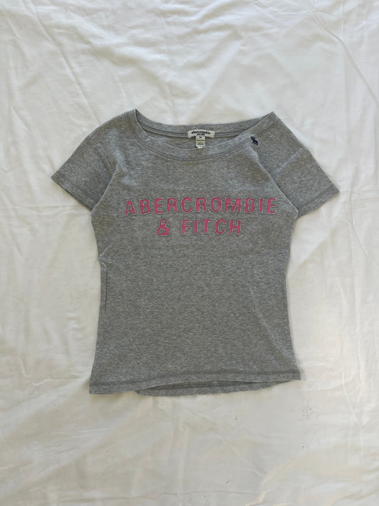 abercrombie and fitch babytee - M