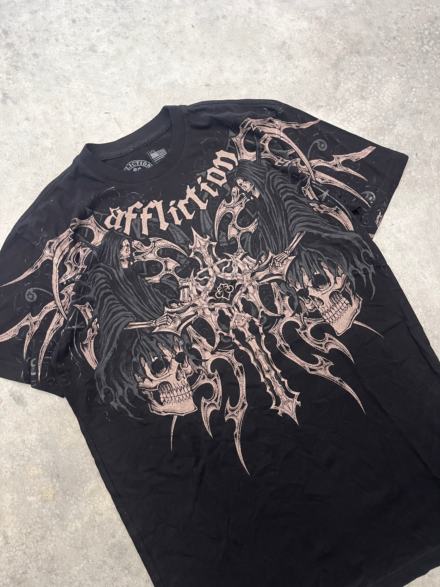 TUFF Affliction tee - L