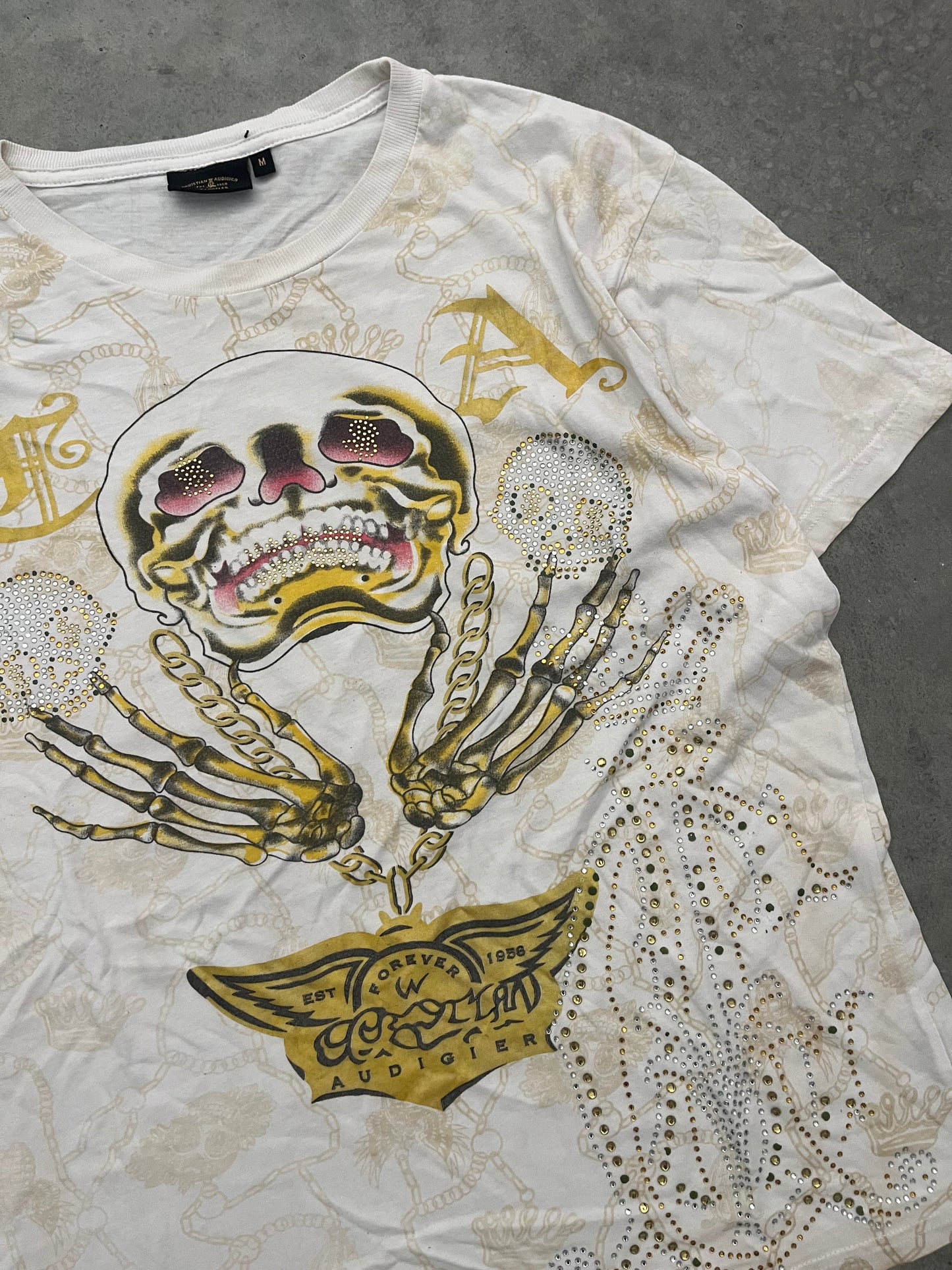 christian audigier tee - M
