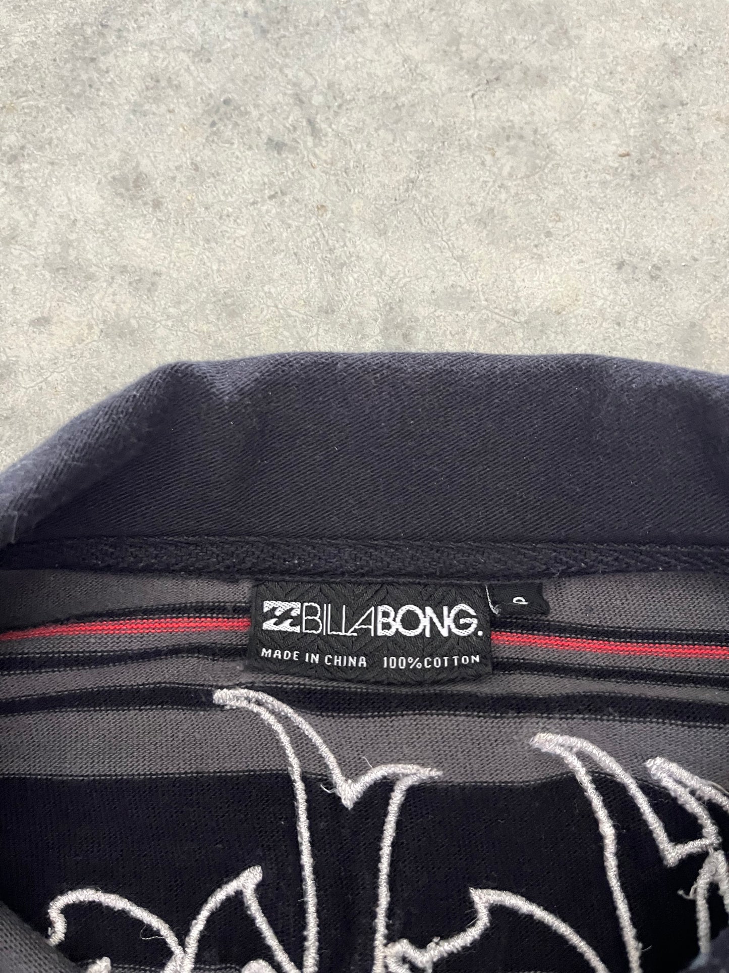 billabong polo long sleeve