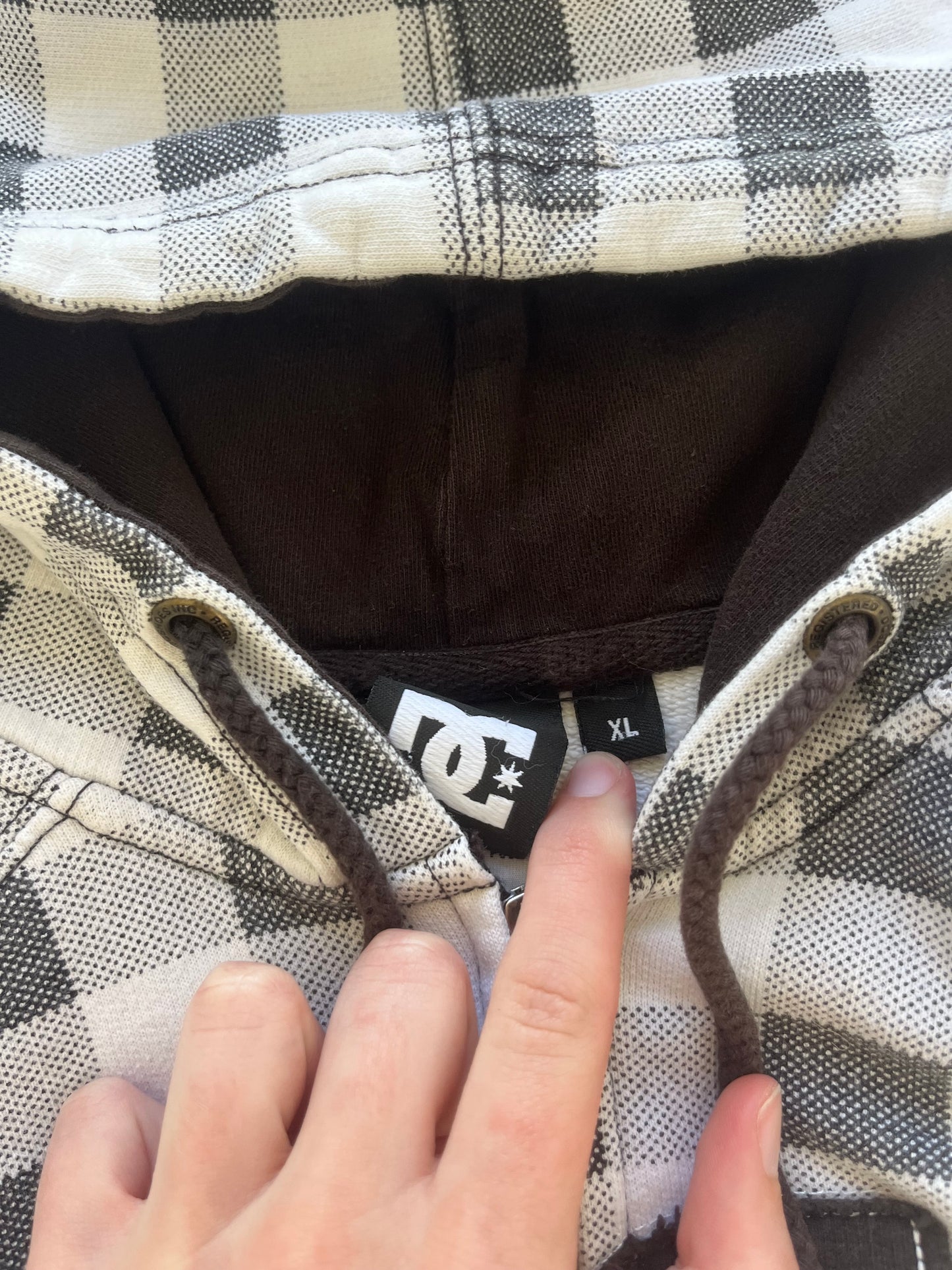 DC shoes zipup hoodie - XL