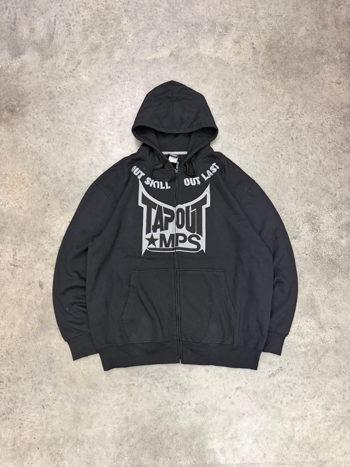 tapout zip up hoodie - XXL