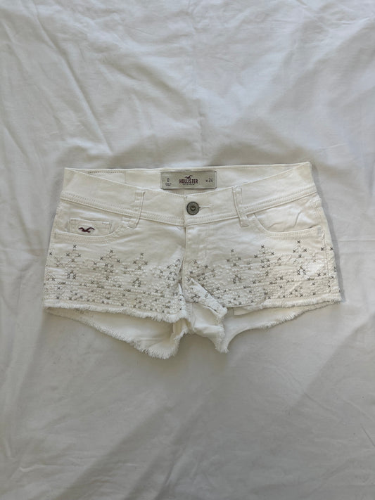hollister denim mini shorts - 29
