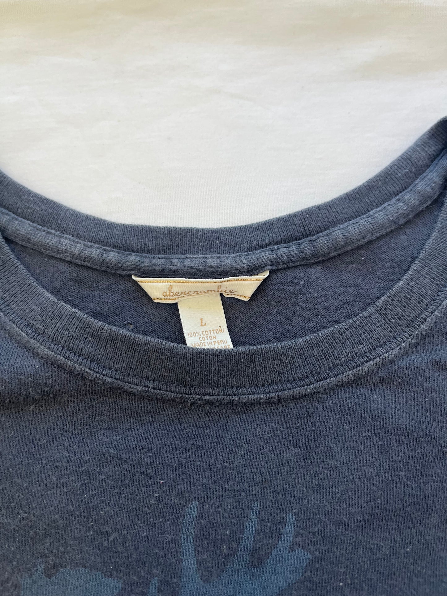 abercrombie and fitch babytee - L