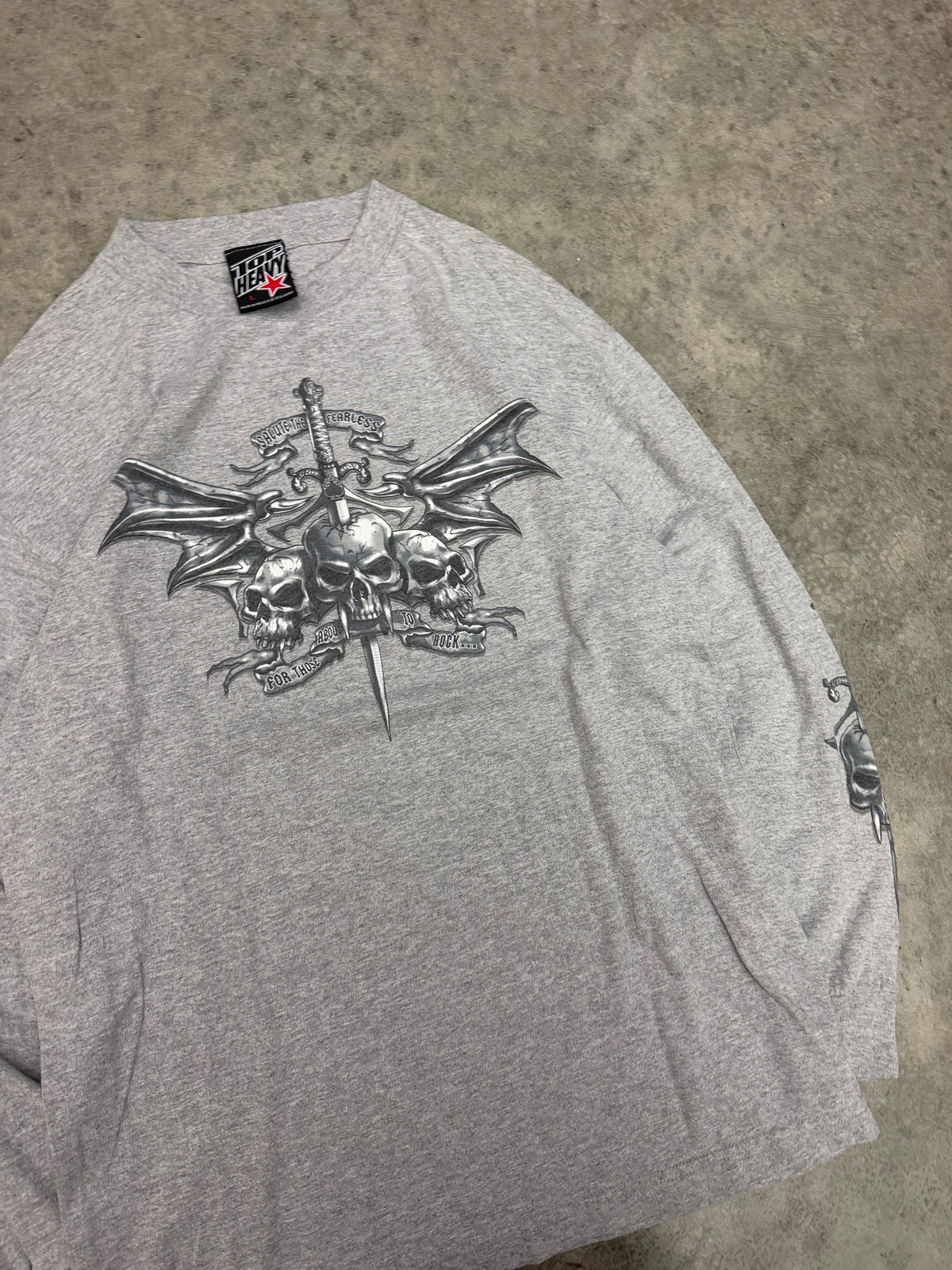 top heavy long sleeve - M