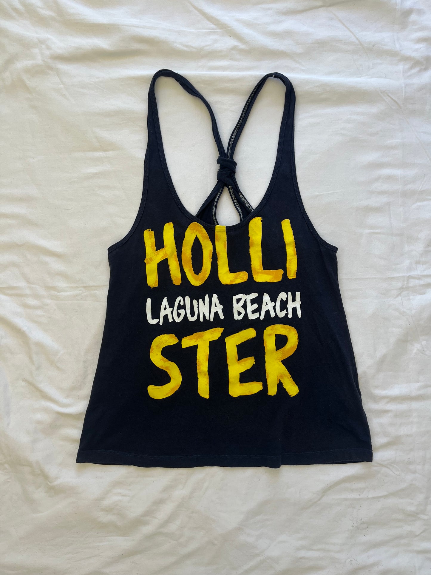 hollister racer back cami - S