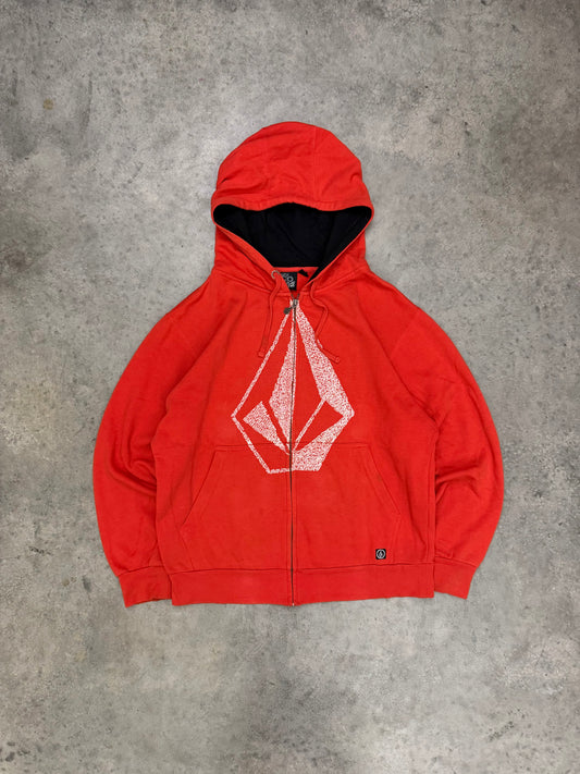 volcom zip up hoodie - M