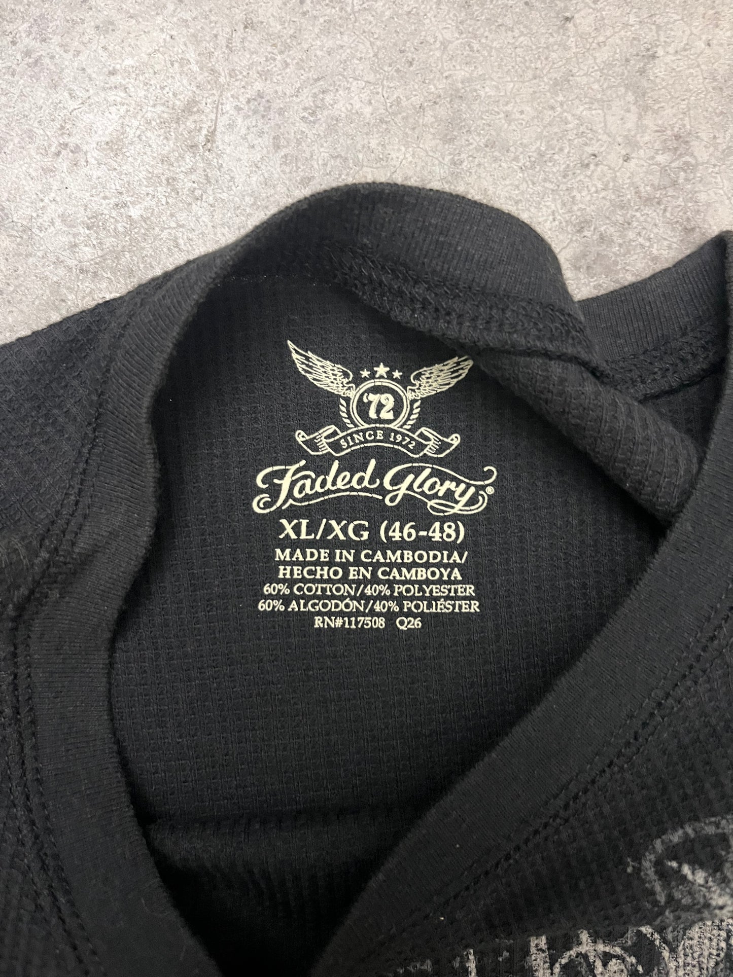 Faded glory thermal - XL