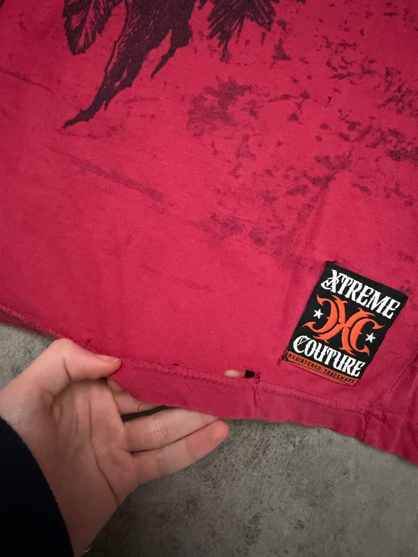 grail xtreme couture tee - L