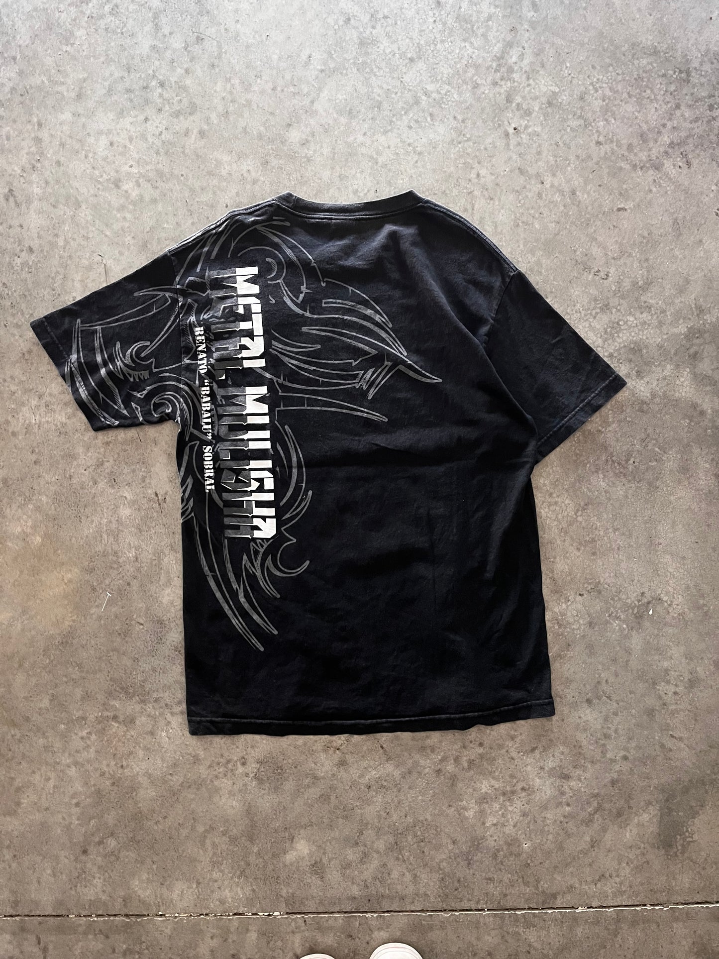 Tribal metal mulisha tee - L