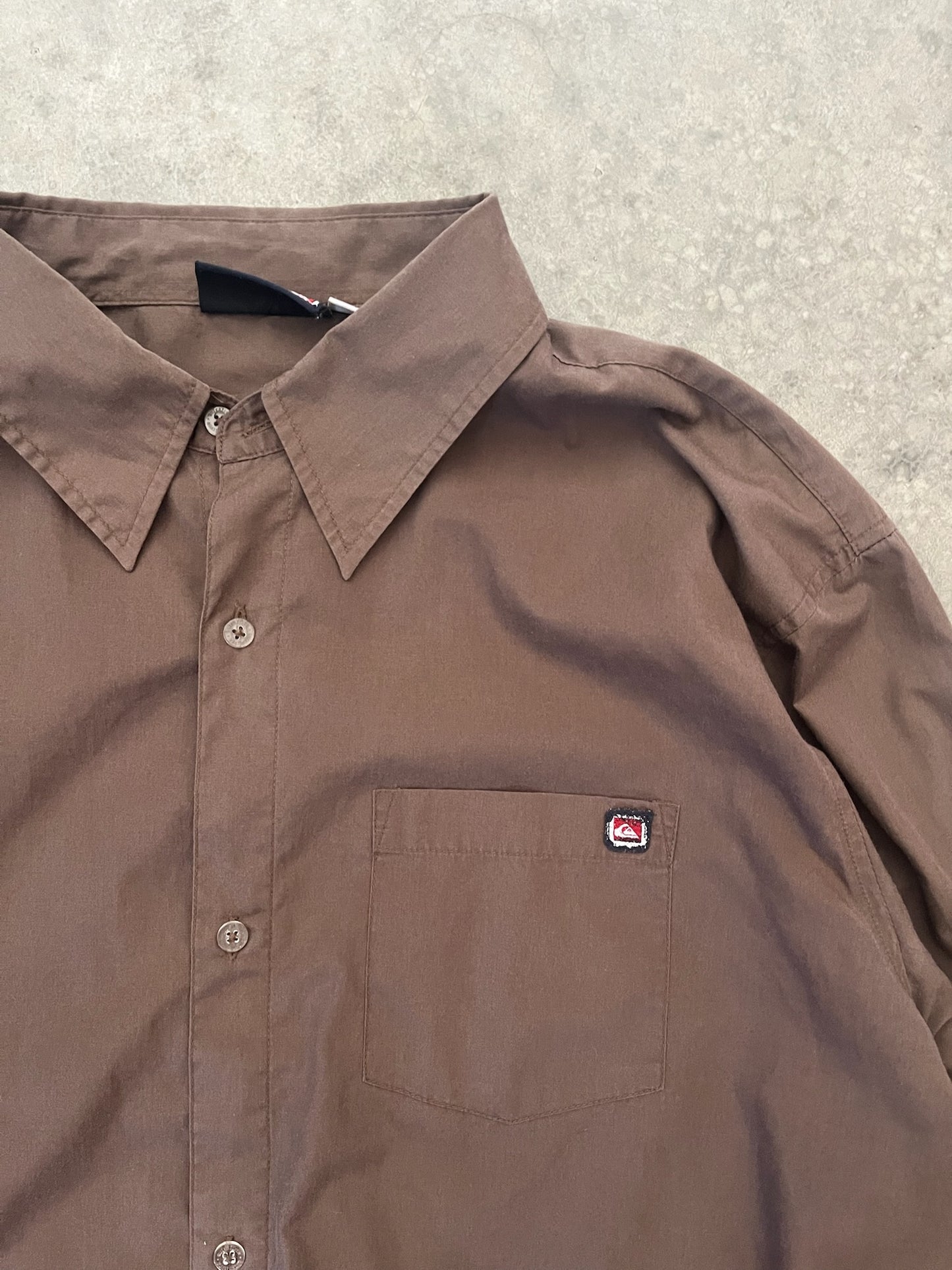 quiksilver button up