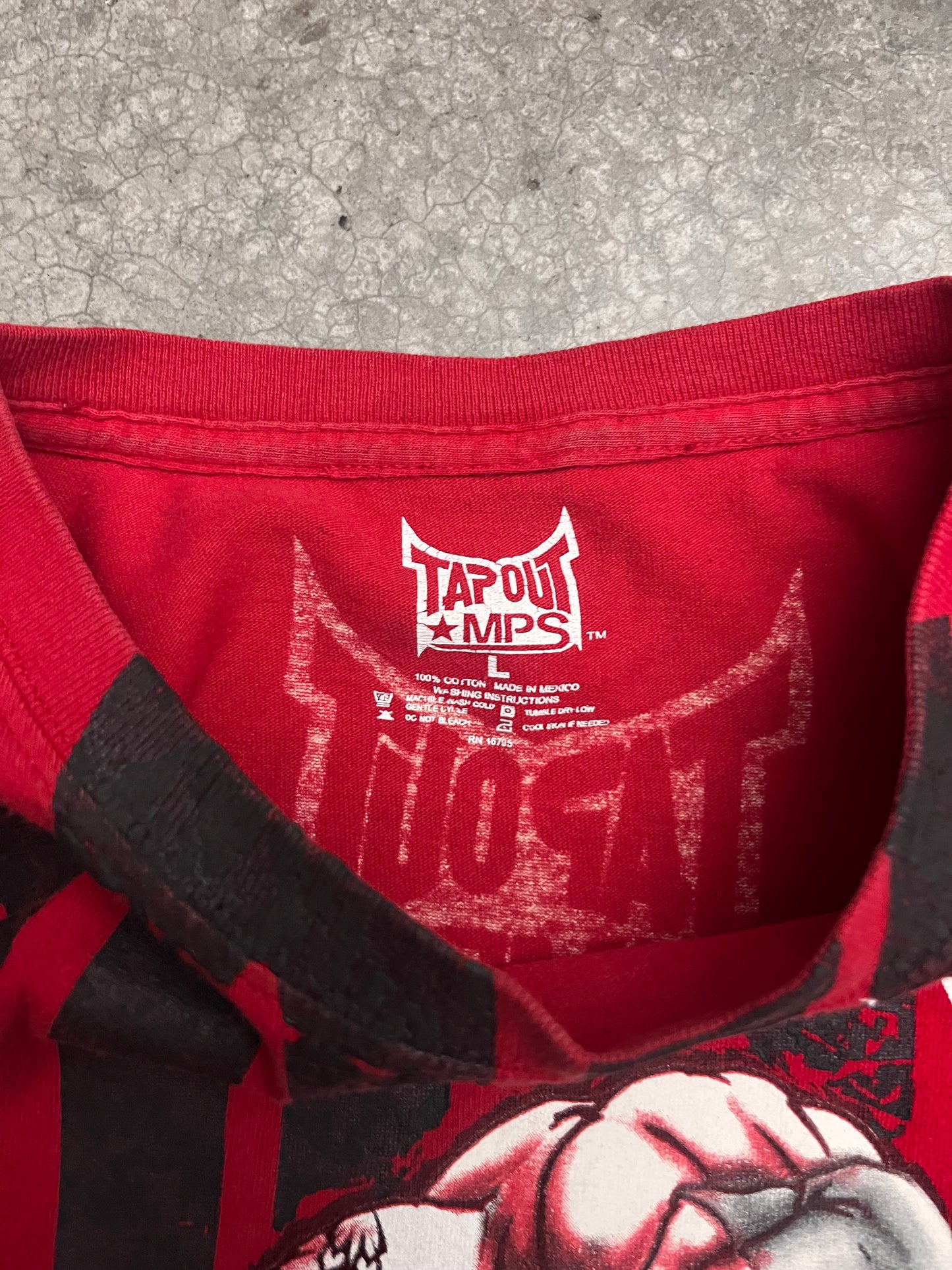tapout tee - L