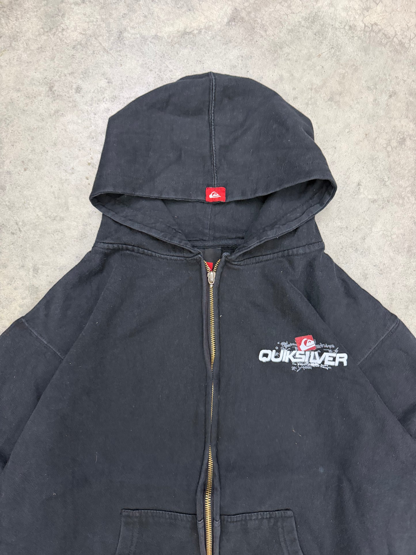 quiksilver zip up - S