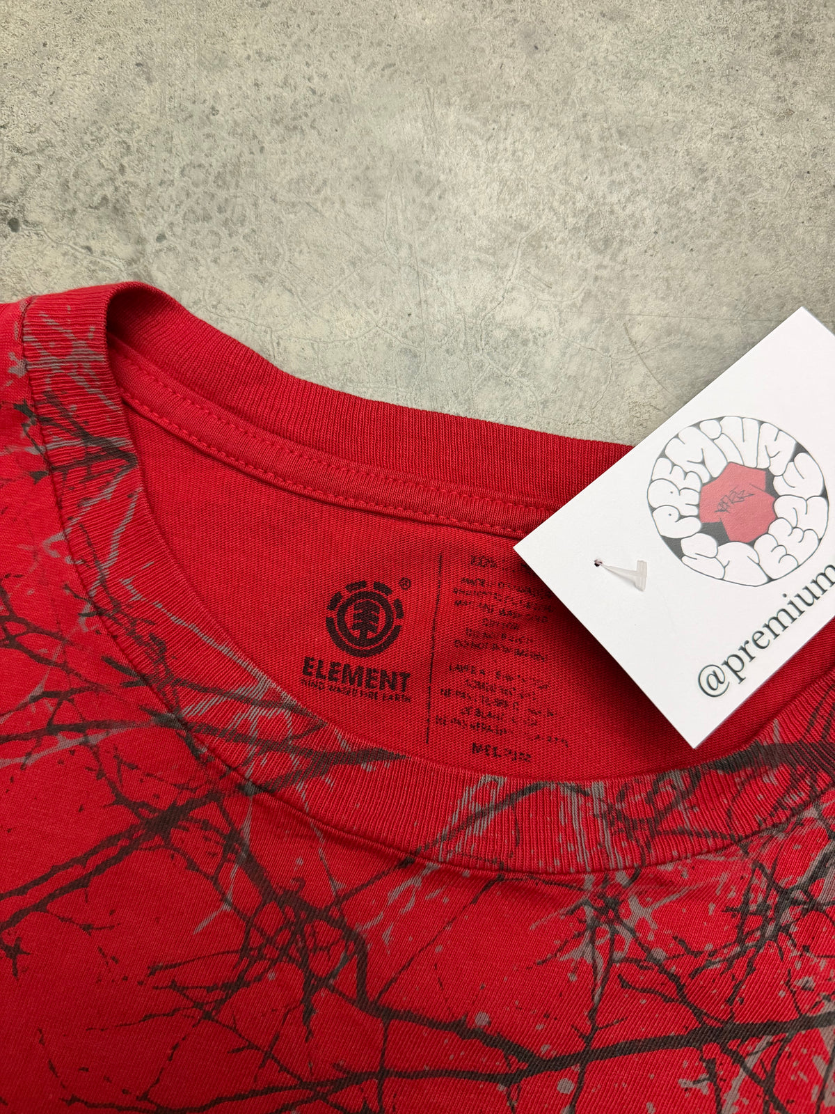 gangsta element tee - M